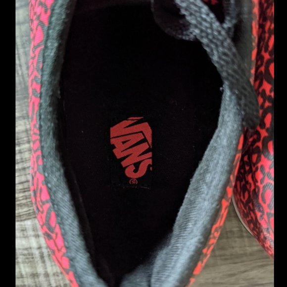 Hot Pink Cheetah Print Vans - Picture 5 of 5